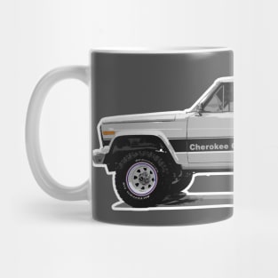 FSJ Beach Truck - White for Darks Mug